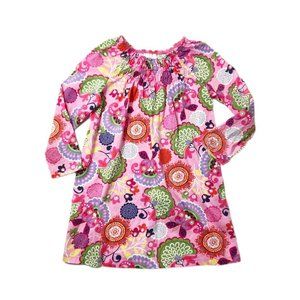 Hanna Andersson 6/7 Floral Long Sleeve Dress